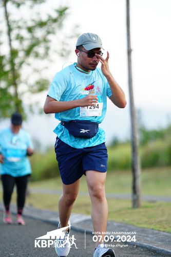 Race photo from KBP City Run 2024