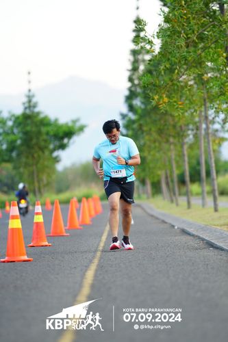 Race photo from KBP City Run 2024