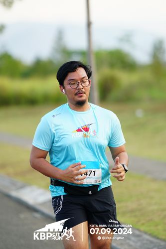 Race photo from KBP City Run 2024