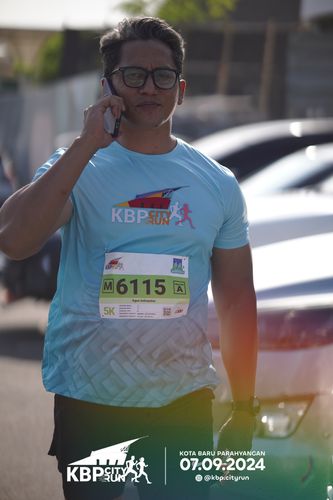 Race photo from KBP City Run 2024