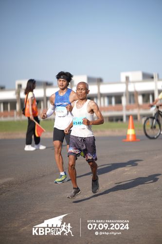 Race photo from KBP City Run 2024