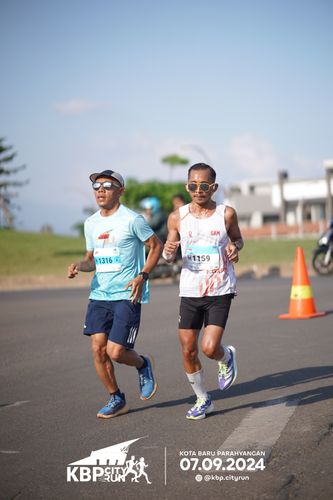 Race photo from KBP City Run 2024