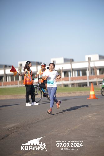 Race photo from KBP City Run 2024