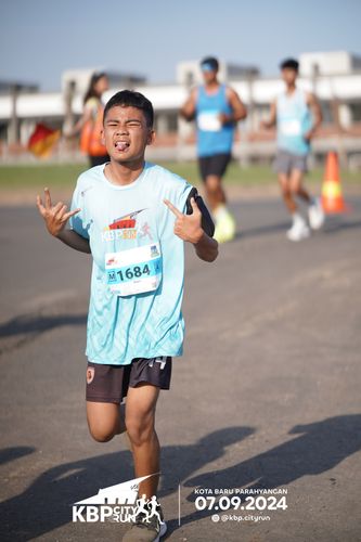 Race photo from KBP City Run 2024