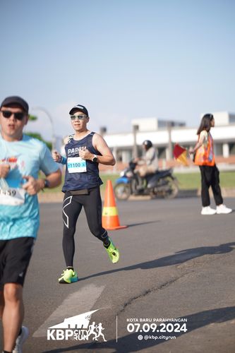 Race photo from KBP City Run 2024