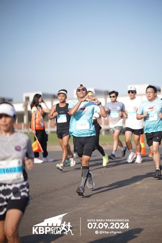 Race photo from KBP City Run 2024