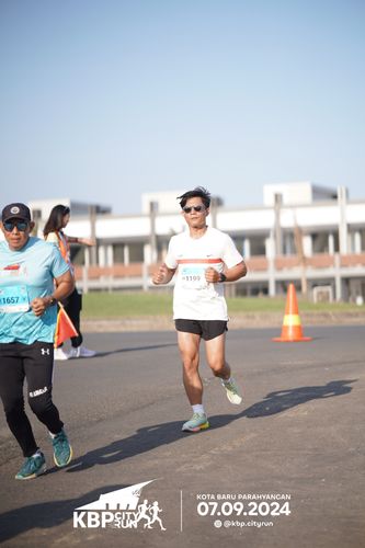 Race photo from KBP City Run 2024