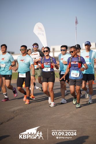 Race photo from KBP City Run 2024