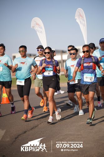 Race photo from KBP City Run 2024