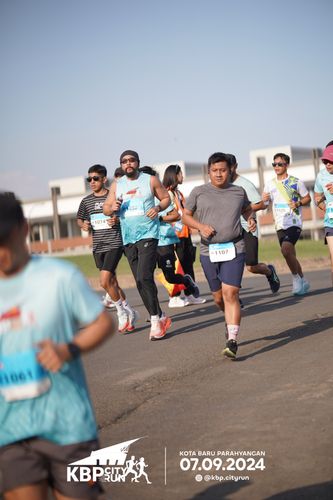 Race photo from KBP City Run 2024
