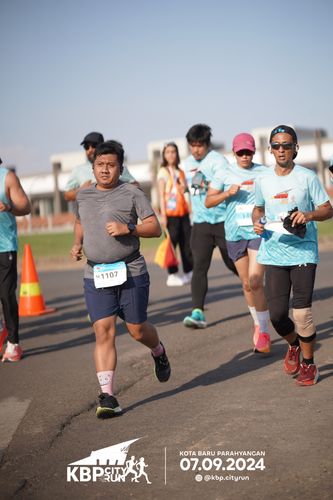 Race photo from KBP City Run 2024