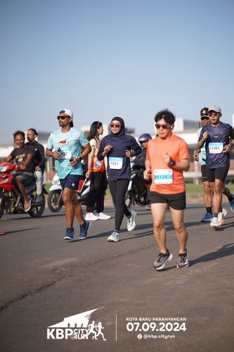 Race photo from KBP City Run 2024