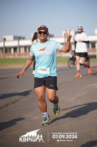 Race photo from KBP City Run 2024