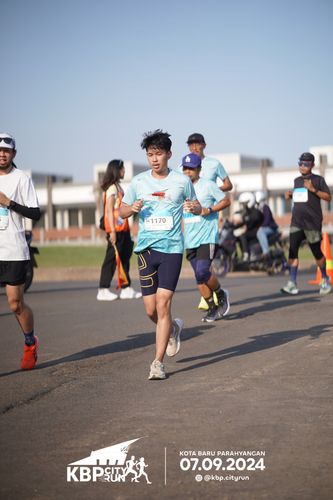 Race photo from KBP City Run 2024