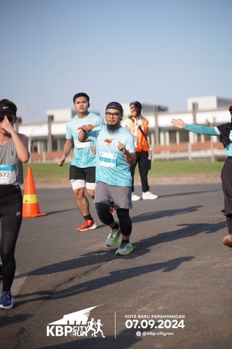 Race photo from KBP City Run 2024
