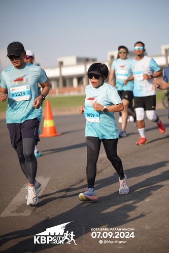 Race photo from KBP City Run 2024