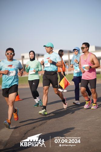 Race photo from KBP City Run 2024
