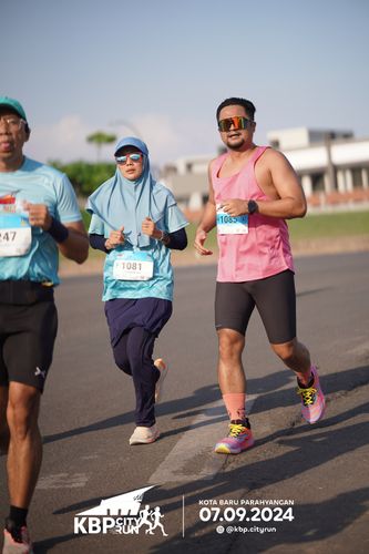 Race photo from KBP City Run 2024