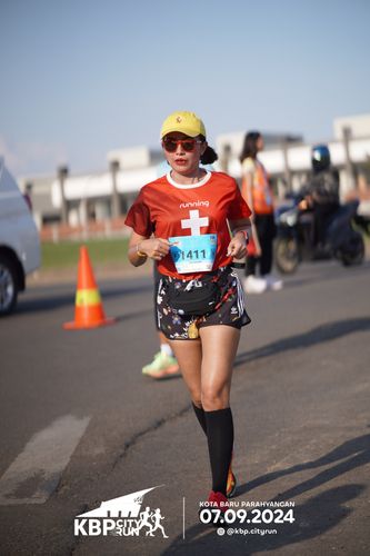 Race photo from KBP City Run 2024
