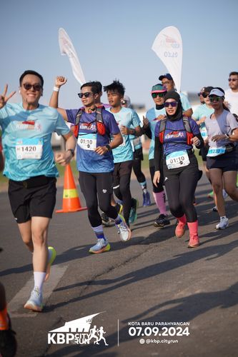 Race photo from KBP City Run 2024