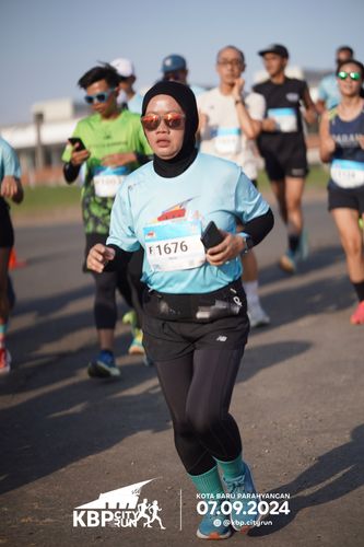 Race photo from KBP City Run 2024