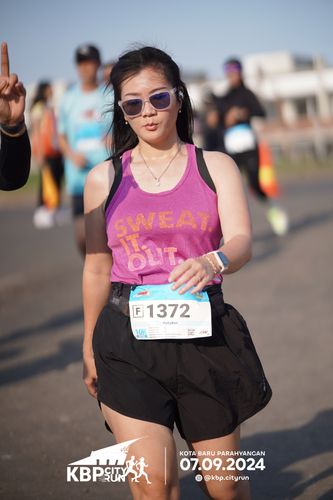 Race photo from KBP City Run 2024