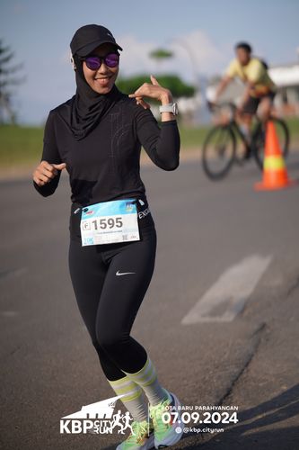 Race photo from KBP City Run 2024