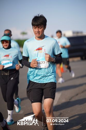 Race photo from KBP City Run 2024