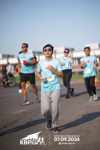 Race photo from KBP City Run 2024