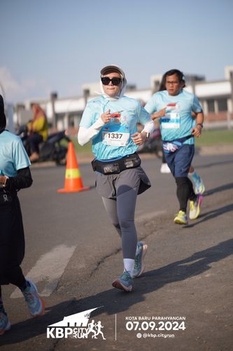 Race photo from KBP City Run 2024