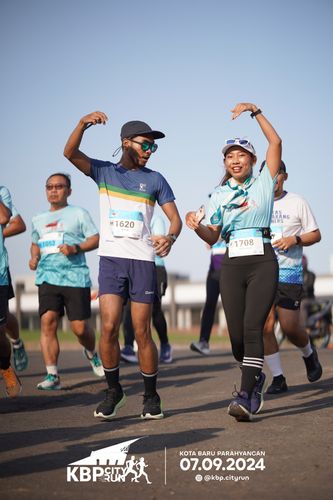 Race photo from KBP City Run 2024