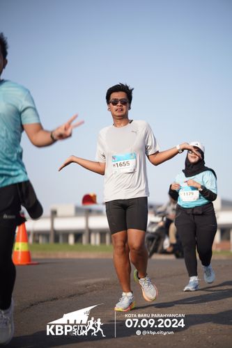 Race photo from KBP City Run 2024