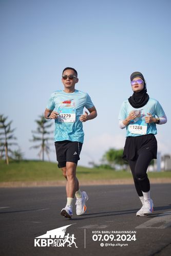 Race photo from KBP City Run 2024