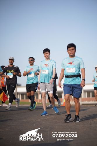 Race photo from KBP City Run 2024