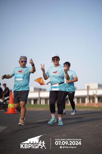 Race photo from KBP City Run 2024