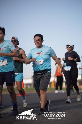 Race photo from KBP City Run 2024