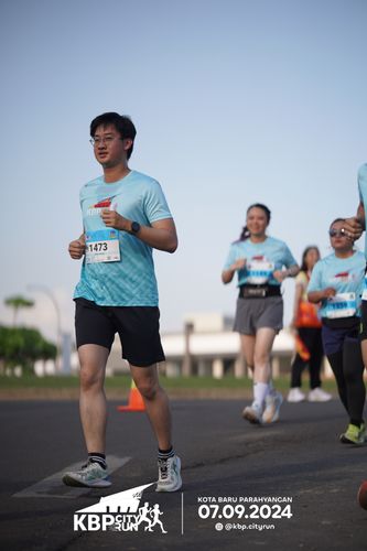 Race photo from KBP City Run 2024