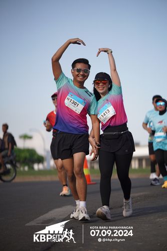Race photo from KBP City Run 2024