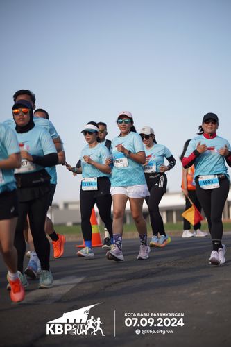 Race photo from KBP City Run 2024