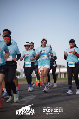Race photo from KBP City Run 2024
