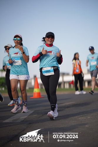 Race photo from KBP City Run 2024