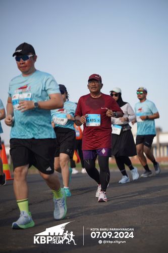 Race photo from KBP City Run 2024
