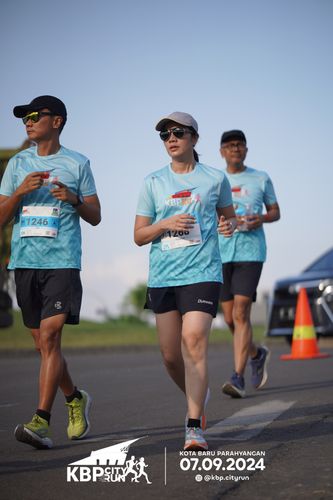 Race photo from KBP City Run 2024