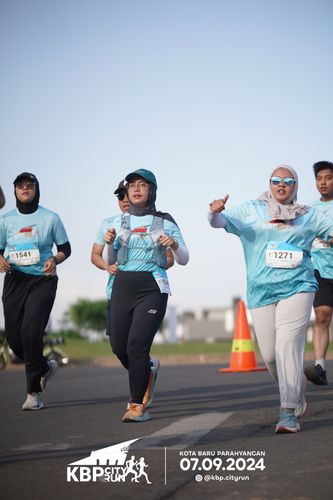 Race photo from KBP City Run 2024