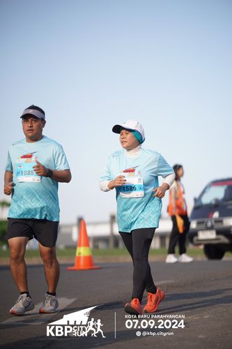 Race photo from KBP City Run 2024