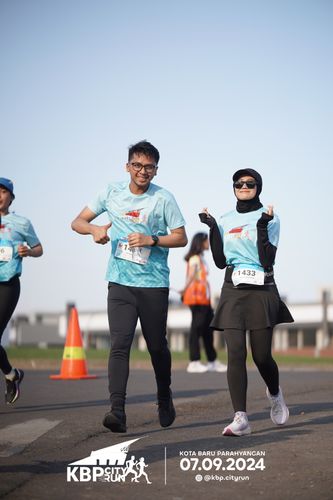Race photo from KBP City Run 2024