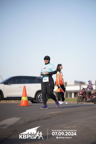 Race photo from KBP City Run 2024