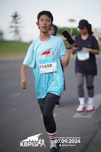 Race photo from KBP City Run 2024
