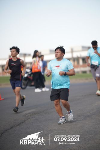 Race photo from KBP City Run 2024