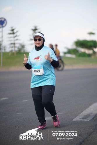 Race photo from KBP City Run 2024